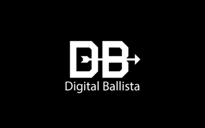 DB logo svart bakgrund retina Text